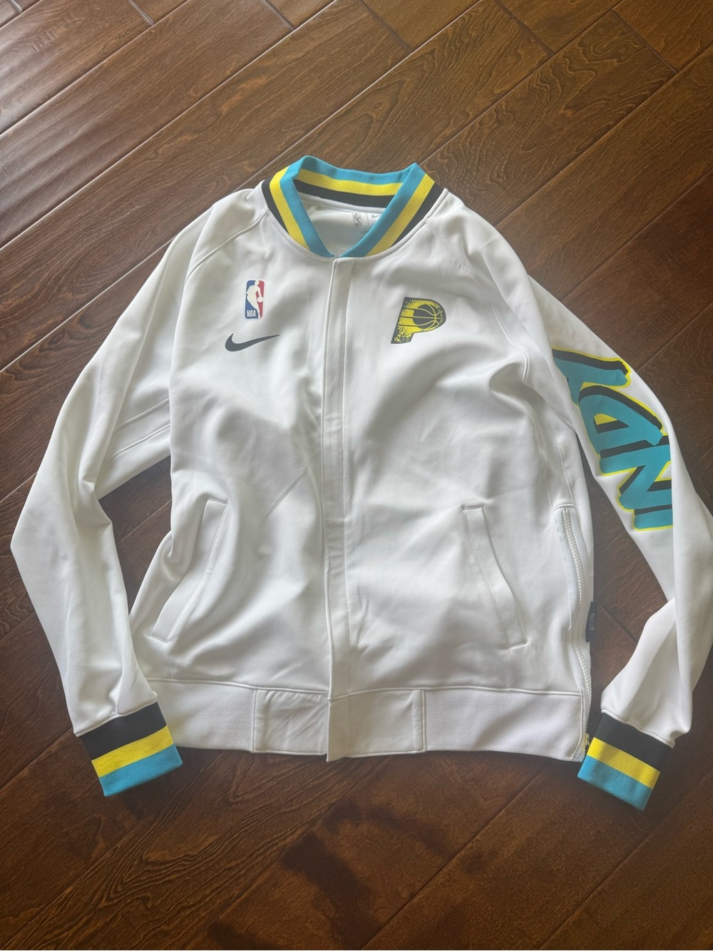 Indiana Pacers City Edition Showtime Performance Full-Zip Jacket M